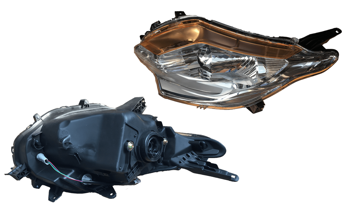 Headlight With Amber Reflector For Mitsubishi Triton MQ