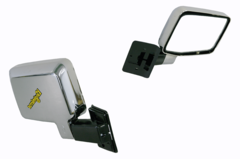 CMGS Left Side Manual Door Mirror For Toyota Land Cruiser 60 Series 1980-1990 – Black